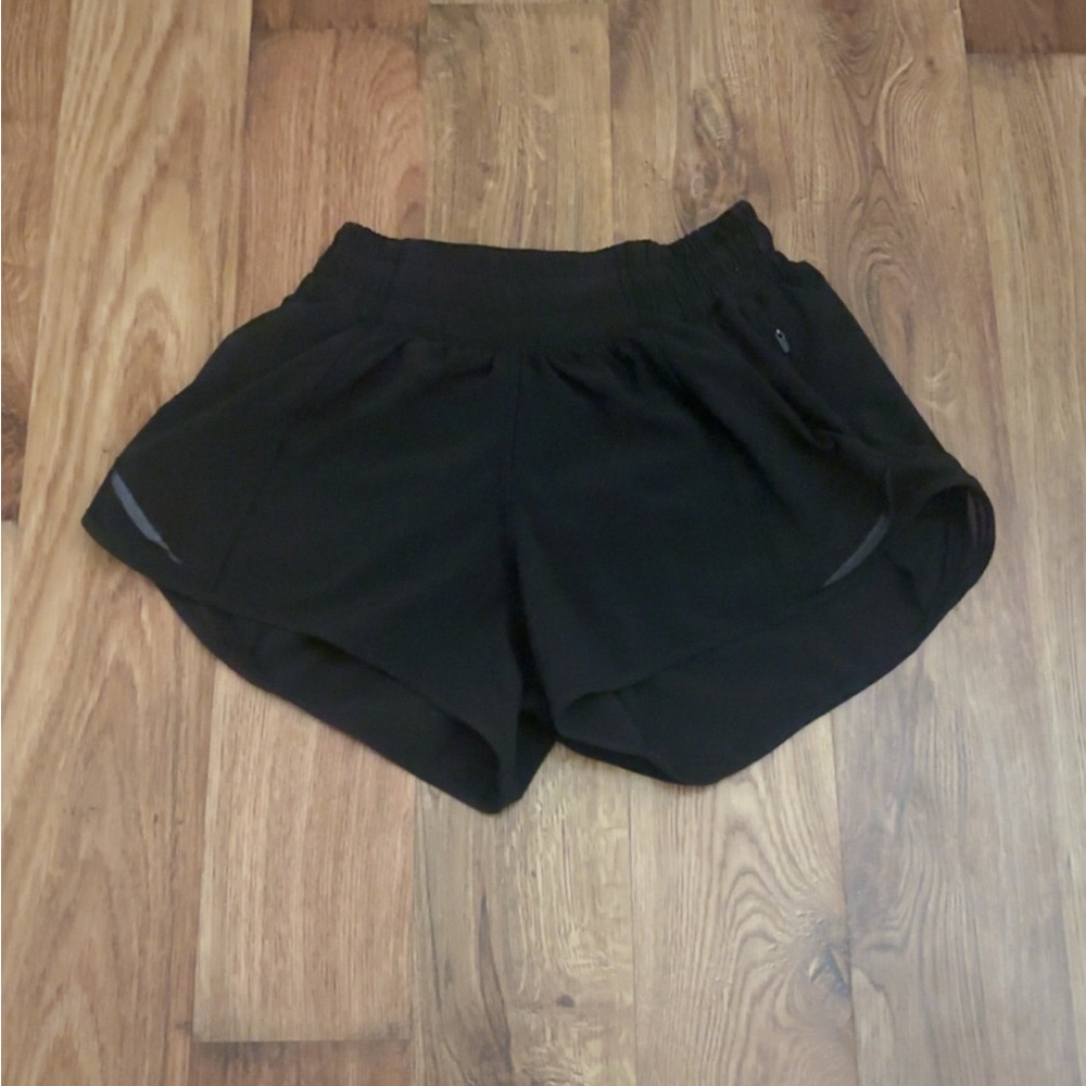 Women's Black Athletic Shorts